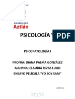 Psicop-Ensayo Pelicula - Claudia Rivas-Aztlan