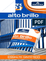 Carta de Colores Alto Brillo 2021