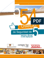 54 Charlas de Seguridad de 5 Minutos