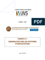 Chapitre 2 Generalites Systemes Exploitation - Copie