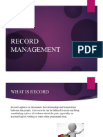 Record Management