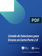 FDP Soluciones Para Errores en Carta Porte