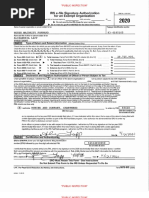 House Majority Forward's 2020 Form 990