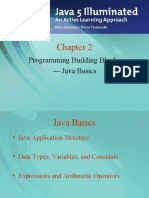 Programming Building Blocks - Java Basics