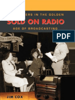 Jim Cox - Sold On Radio Advertisers in The Golden Age of Broadcasting