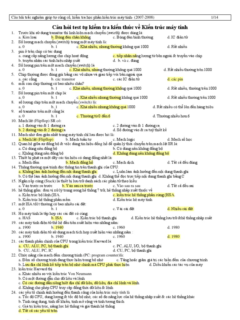 Traloi KTMT | PDF