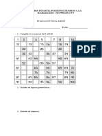 Evaluación Final Jardin .