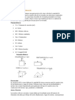 CÁLCULO DE MATERIALES