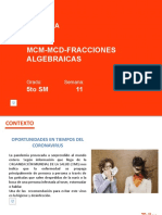 X 5tosm MCD MCM Fracciones Algebraicas