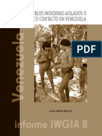 Los Pueblos Indigenas Aislados o Con Poco Contacto en Venezuela