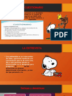 3instrumentos para Recabar Datos Cuestionario, Entrevista y Sondeo de Opinion 2da Parte