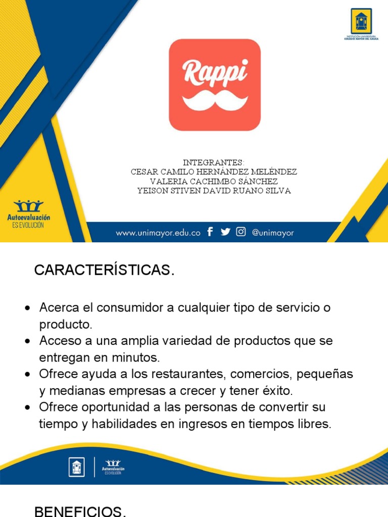 Presentacion de Rappi | PDF