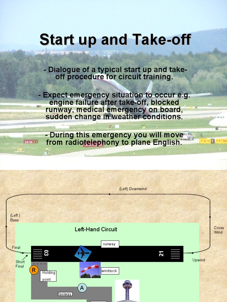 Start Up Take Off | PDF | Air Traffic Control | Aviation Accidents And ...