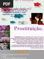 Trabalho de Filosofia - Prostituição Infantil BJG