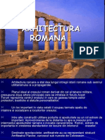 Arhitectura in Roma Antica