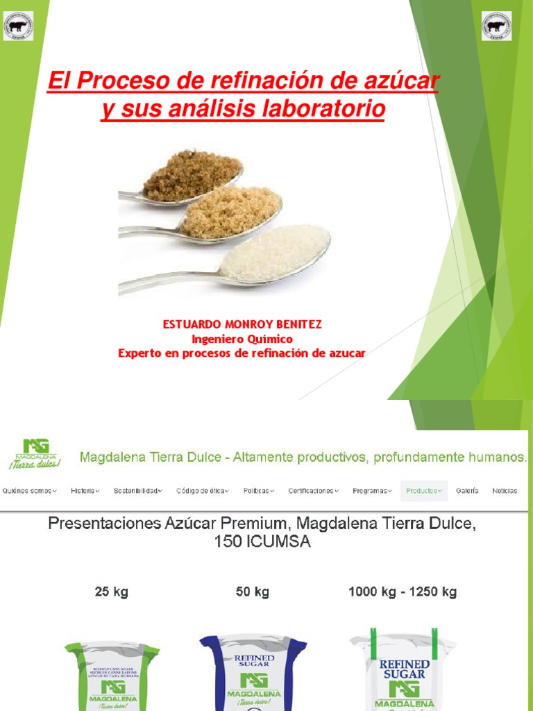 Refinación de Azucar y Sus Analisis de Laboratorio | PDF | Azúcar ...