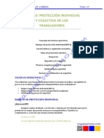 Tema 10 - PROTECCIÓN INDIVIDUAL Y COLECTIVA DE LOS TRABAJADORES