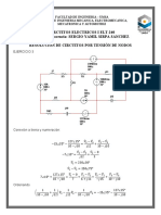Circuitos Electricos I Elt-240 Auxiliar de Docencia: SERGIO YAMIL SIRPA SANCHEZ Resolución de Circuitos Por Tensión de Nodos