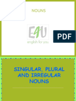 4 Singular, Plural and Irregular Nouns