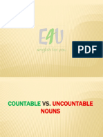 3 Countable and Uncountable Nouns With Partitives