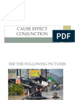 Cause Effect Conjunction