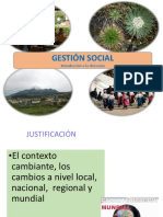 Gestión Social y Desarrollo Humano