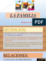 La Familia y El Parentesco