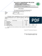 Nota Dinas Rapid Test