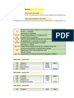 Plan contable empresarial: documentación mercantil y clasificación