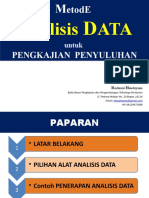 Metode Analisis Data Penyuluhan