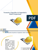 2.1 Normativa Especifica de Seguridad Tercera Clase