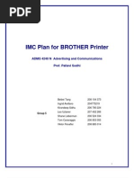 Download Brother Printers Advertising Plan by Mohamed Mourad SN57395790 doc pdf