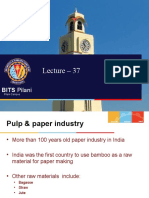 CPT - Lecture 35 - Pulp & Paper Process