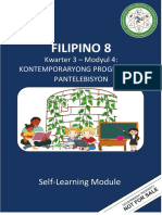 Filipino 8: Self-Learning Module