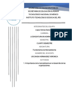 1.4 Importancia de La Mercadotecnia en El Desarrollo de Las Organizaciones.