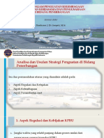 Paparan STRATEGI DLM PENGUATAN KELEMBAGAAN PELAKSANAAN KERJASAMA & PENGUSAHAAN Di BIDANG Penerbangan Kamis 25-11-2021 FR Yoga Kamis 07-04-2022