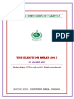 The Elections Rules As On 23112021