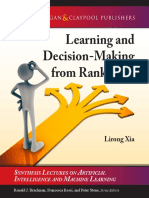 Learninganddecision Makingfromrankdata