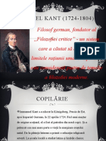 Immanuel Kant (1724-1804)