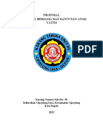 PROPOSAL KEGIATAN SANTUNAN Revisi