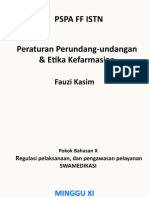 I Regulasi, Pelaksanaan, Dan Pengawasan Pelayanan SWAMEDIKASI