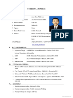 Curriculum Vitae: I. Data Pribadi