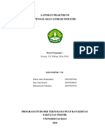 Laporan Praktikum Pengolahan Limbah - Kelompok 5 TPK B.-1