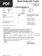 Laboratory Test Report: Test Name Result Biological Reference Interval Total T3