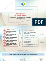 Audit Siklus Penejualan Dan Penagihan