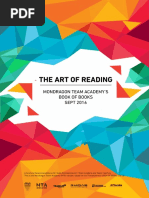 MTA - Art of Reading 2016-17