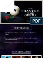 Analysis of Phantom of The Opera