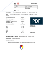 BOLETIN TECNICO FILTRALITE AF - SugarRefining