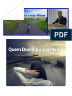 Lição 6 - Quem Domina Sua Mente