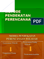 Model Pendekatan Perencanaan Wilayahppt